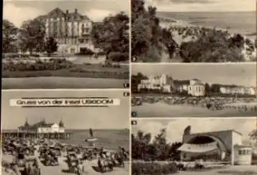 17406 Insel Usedom Heringsdorf Ahlbeck Koserow Bansin Zinnowitz o 1968