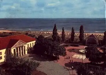 17424 Heringsdorf Kulturhaus Musikpavillon o 25.9.1965