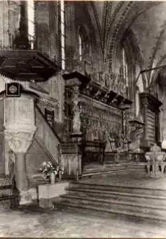 18273 Güstrow Dom Innenansicht *ca. 1965