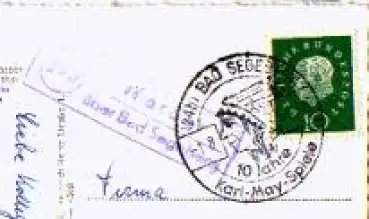 23795 Warder Landpoststempel o 1.8.1961