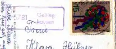 59909 Gellinghausen Landpoststempel o 17.3.1965 auf AK Gellinghausen
