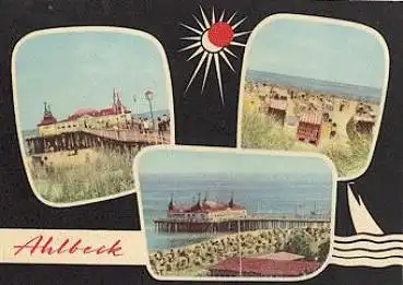17419 Ahlbeck Mehrbildkarte o um 1963