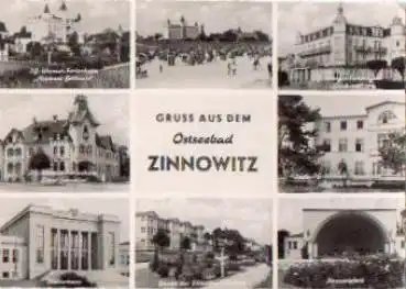 17454 Zinnowitz Mehrbildkarte o 21.6.1963