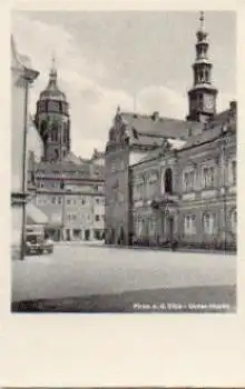 01796 Pirna Unter-Markt *ca.1950