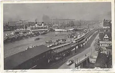 Hamburg Abfahrt an der Überseebrücke o 19.5.1937