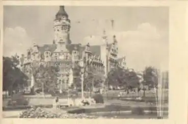 Leipzig, Neues Rathaus o 23.8.1954