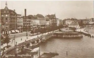 Hamburg Jungfernstieg *ca. 1930