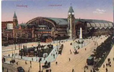 Hamburg Hauptbahnhof * ca.1910