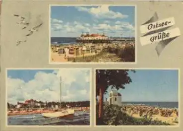 17419 Ahlbeck Mehrbildkarte o um 1965