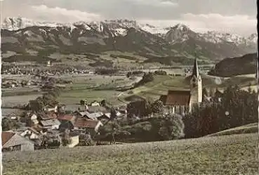 87544 Bihlerdorf-Seifriedsberg mit Sonthofen gebr.30.6.1957