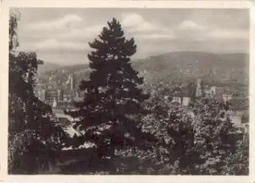 Stuttgart von der Stafflenbergstrasse o 6.8.1950