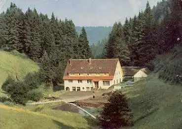 72297 Schönmünzbach Freizeitheim Schwarzwaldmühle o 30.11.1969