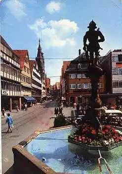 72700 Reutlingen Kaiser Maximiliansbrunnen gebr. 12.8.1968