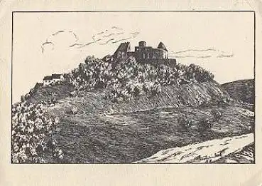 64853 Otzberg Künstlerkarte Karl Winkel * ca. 1940