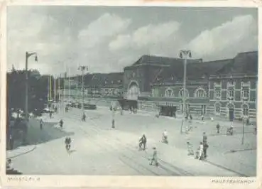 Münster Westfalen Hauptbahnhof o 10.7.1942