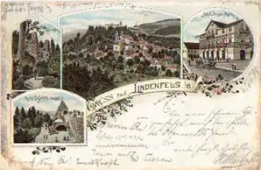 64678 Lindenfels Farblitho o 5.8.1897