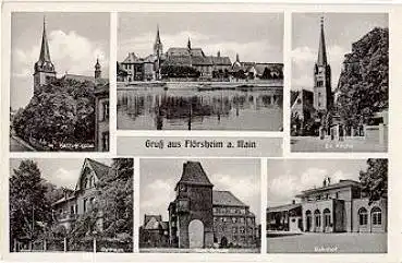 65439 Flörsheim Bahnhof * ca. 1940