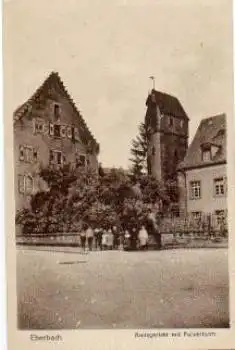 69412 Eberbach, Amtsgericht Pulverturm, o ca. 1918