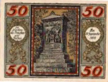 46460 Wesel Städtenotgeld Wert 50 Pfennige 1921
