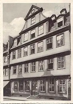 Frankfurt am Main Goethehaus o 10.10.1957