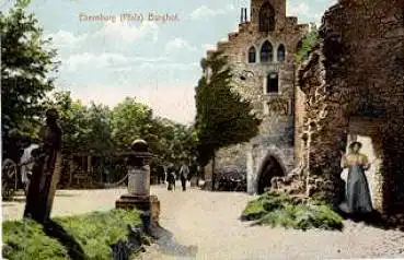 67806 Ebernburg Burghof gebr. ca. 1910