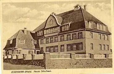 67304 Eisenberg Neues Schulhaus o 26.7.1918