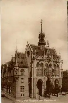 Erfurt Rathaus am Fischmarkt * ca. 1920