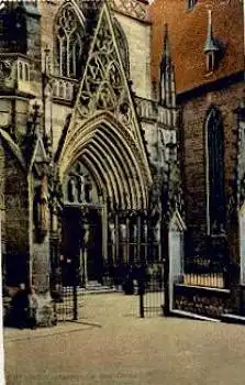 Erfurt Dom Hauptportal o 18.10.1916