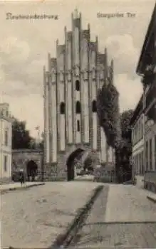 Neubrandenburg Stargarder Tor Bahnpost Berlin - Sassnitz Zug Nr. 202 ca. 1910