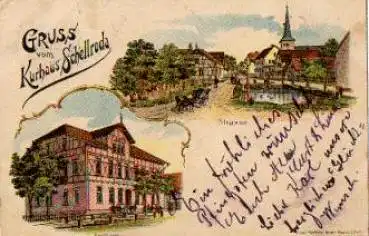 99102 Schellroda Kurhaus Litho o 31.5.1903