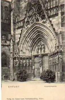 Erfurt Dom  Hauptportal * ca. 1900