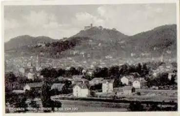 Eisenach vom Zoo, gebr. ca. 1942