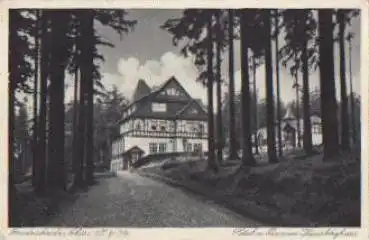 99894 Friedrichroda Hotel Pension Spiessberghaus o 16.4.1934