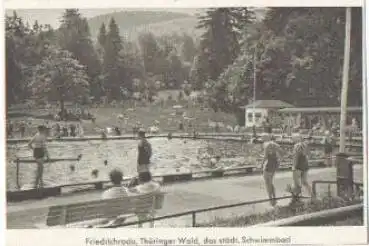 99894 Friedrichroda Schwimmbad * ca. 1950