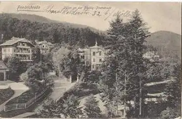 99894 Friedrichroda Villen an der Büchig-Promenade o 22.8.1905