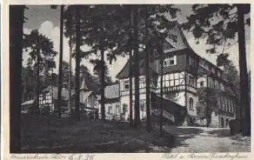 99894 Friedrichroda Hotel Pension Spiessberghaus o 6.8.1936