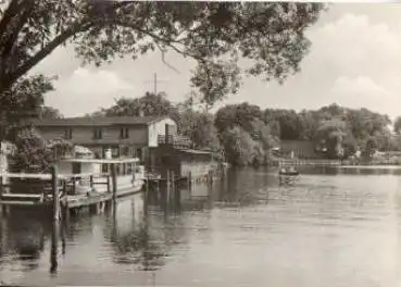 17279 Lychen Dampferanlegestelle am Stadtsee o ca.1977