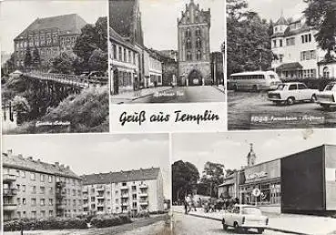 17268 Templin Mehrbildkarte o 1973