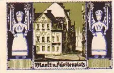 08289 Schneeberg Städtenotgeld Wert 50 Pfennige * 1921