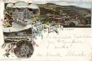 08312 Lauter Bahnhof Litho o 11.10.1899
