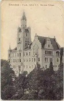 08309 Eibenstock Rathaus, gebr. 26.06.1908