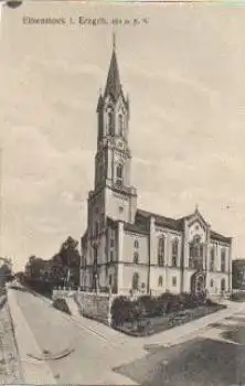 08309 Eibenstock Kirche o 18.9.1919