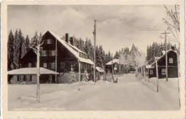 08325 Carlsfeld Weltersglashütte Ferienheim Haupt- und Wirtschaftsgebäude  * ca.1950