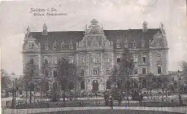 Zwickau Hauptpostamt o 28.6.1917