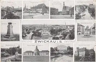 Zwickau Sachsen Bahnhof, o 24.10.1920