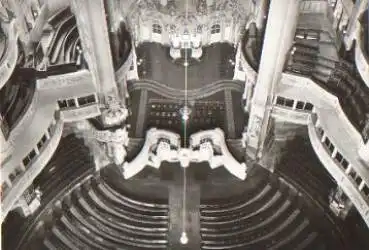 Dresden Frauenkirche Blick aus der Kuppel nach dem Altar *ca. 1970
