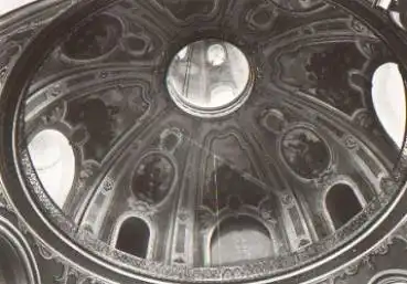 Dresden Frauenkirche Innenansicht der Kuppel *ca. 1970