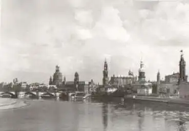 Dresden Marienbrücke Frauenkirche *ca. 1970