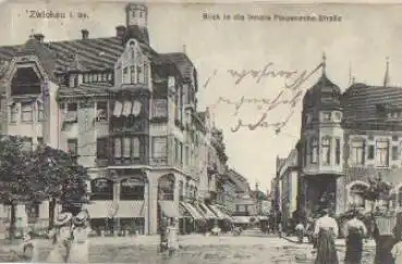 Zwickau innere Plauensche Strasse o 28.12.1912