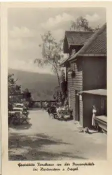 08118 Hartenstein Gaststätte Forsthaus an  Prinzenhöhle * ca. 1955